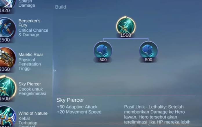 Item Sky Piercer